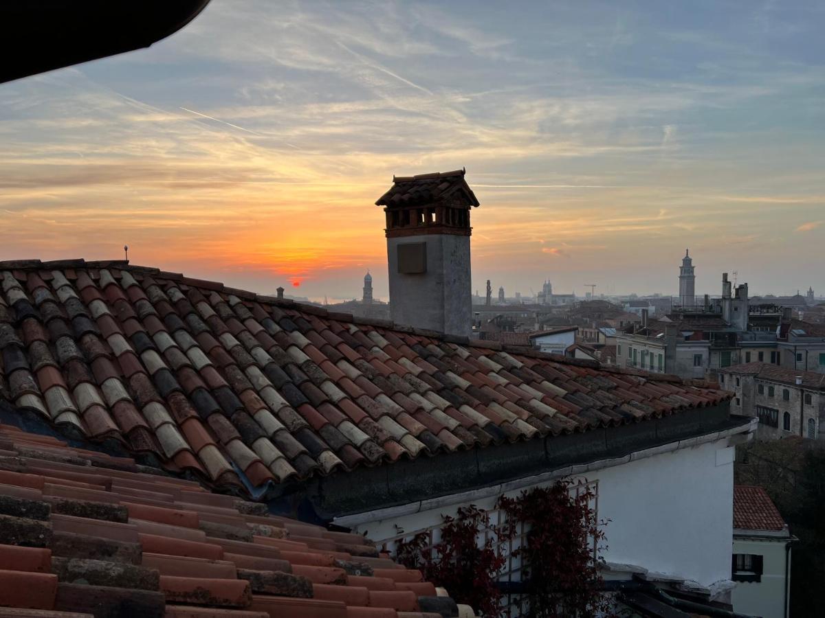 Attico Canal Grande A Palazzo Contarini Corfu Venedig Eksteriør billede