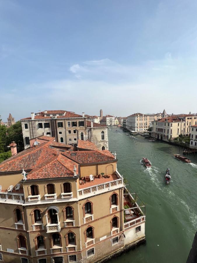 Attico Canal Grande A Palazzo Contarini Corfu Venedig Eksteriør billede