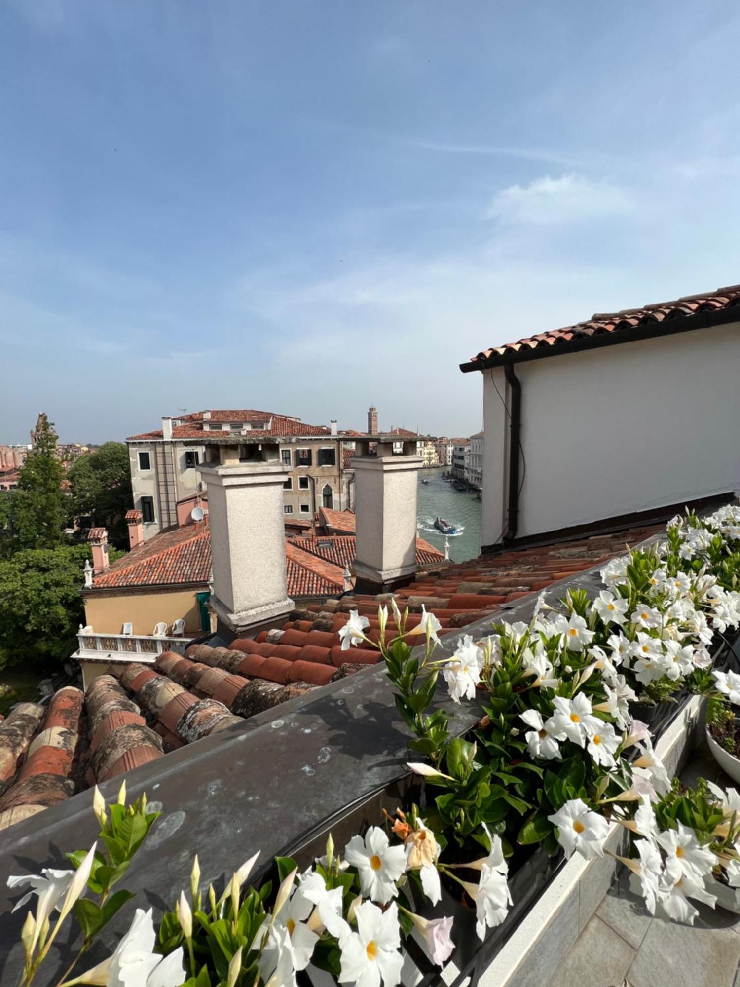 Attico Canal Grande A Palazzo Contarini Corfu Venedig Eksteriør billede